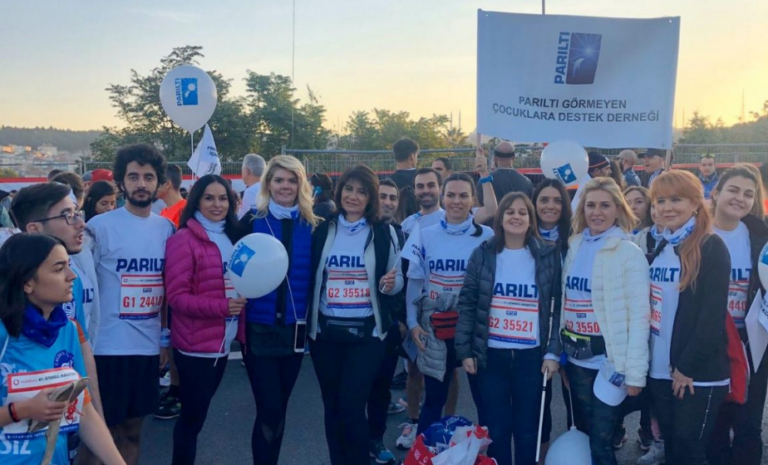 Vodafone destekli Avrasya Maratonu’nun çevrimiçi koşu etkinliğinden bir sahne.