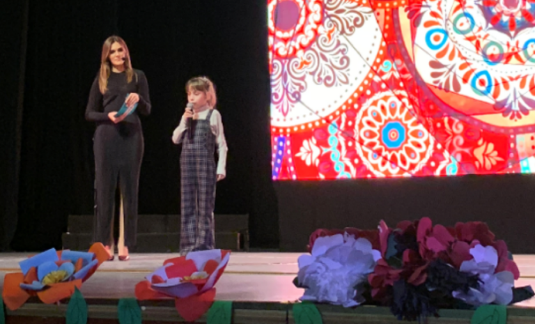 “11 Ocak 2019’da gerçekleşen Ataşehir Vatan İlkokulu’nun Sanat Gecesi etkinliğinden bir kare